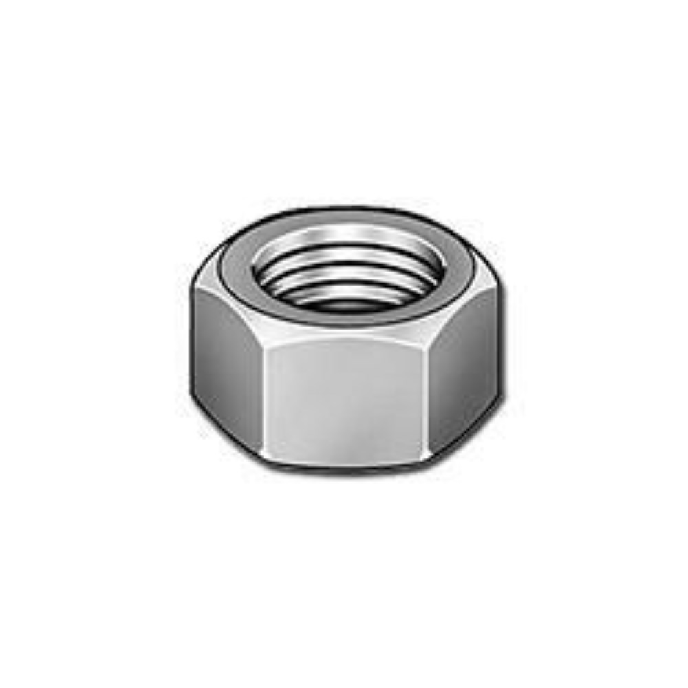 HEX NUT GRADE 2 3/816 HEAVY SEMI FINISHED ZINC PLATED Guillevin